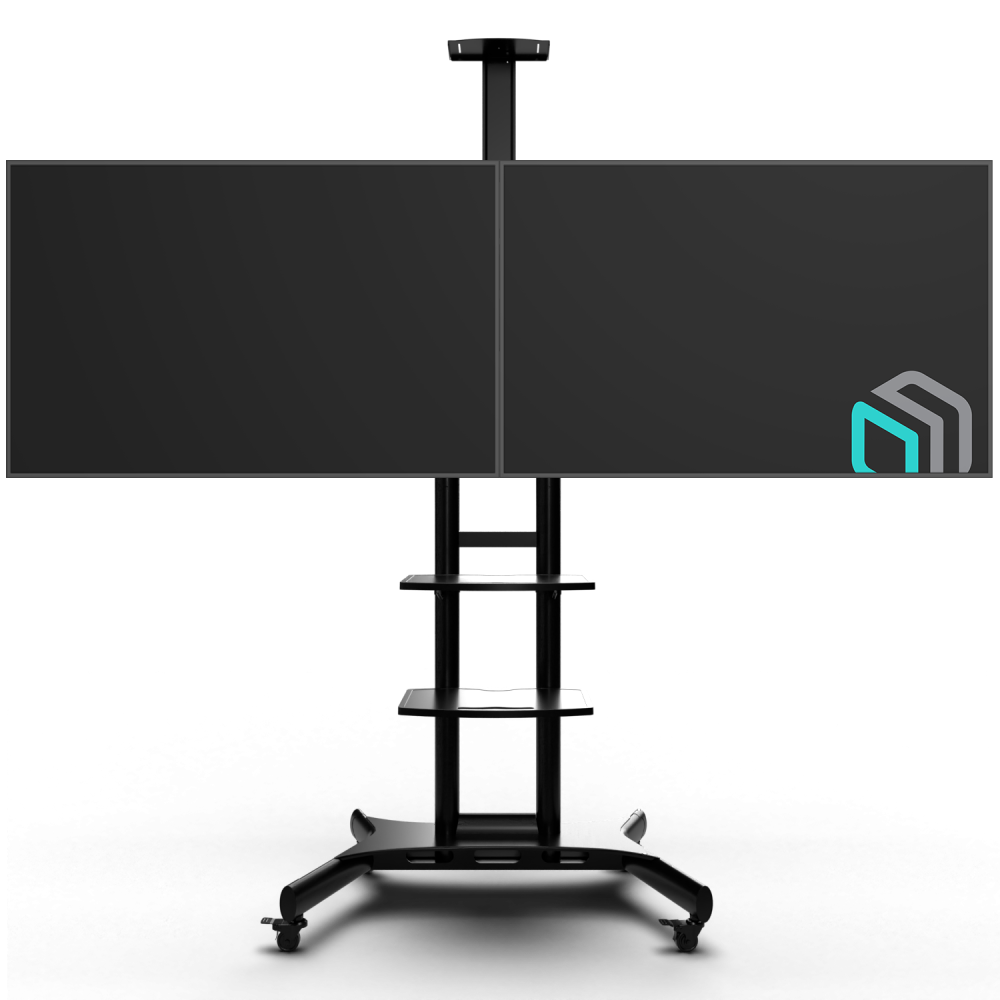 Мобильная стойка Onkron TS1881DVB Black - TS1881DV-B(TS1881+TS1881ADV)