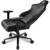Игровое кресло Sharkoon Shark Skiller SGS30 Black/White (SGS30-BK/WH)