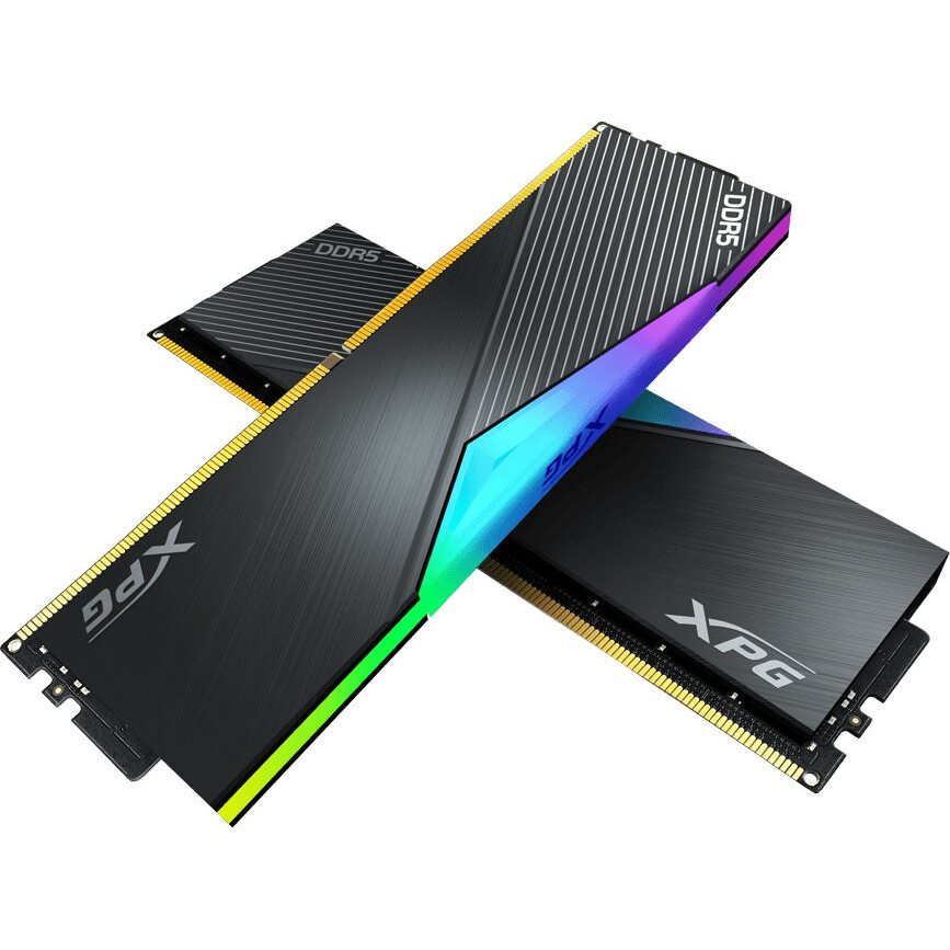 Оперативная память 32GB DDR5 5200MHz ADATA XPG Lancer RGB (AX5U5200C3816G-DCLARBK) (2x16GB KIT) - фото 3