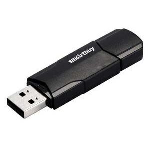 USB Flash накопитель 4Gb SmartBuy Clue Black (SB4GBCLU-K)