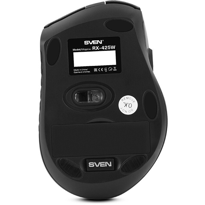 Мышь Sven RX-425W Black - фото 4