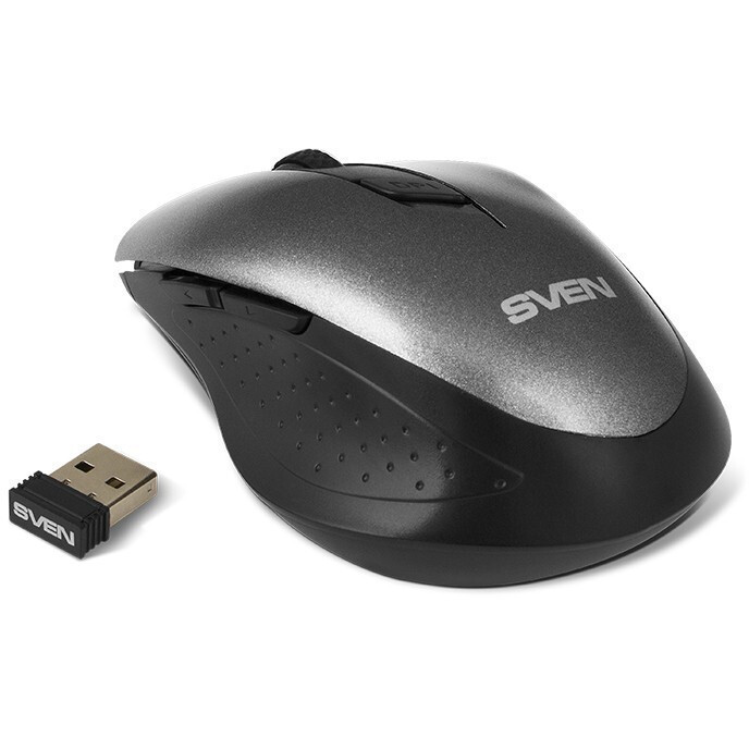 Мышь Sven RX-425W Grey - фото 3