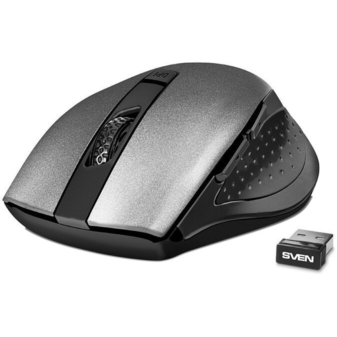 Мышь Sven RX-425W Grey - фото 4
