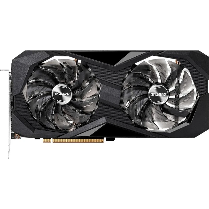 Видеокарта AMD Radeon RX 6600 ASRock Challenger D 8GB (RX6600 CLD 8G) - фото 2