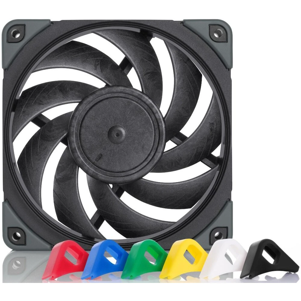 Вентилятор для корпуса Noctua NF-A12x25 PWM chromax.black - NF-A12X25-PWM-CH.BK.S