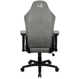 Игровое кресло AeroCool CROWN AeroSuede Stone Grey (4711099471232)