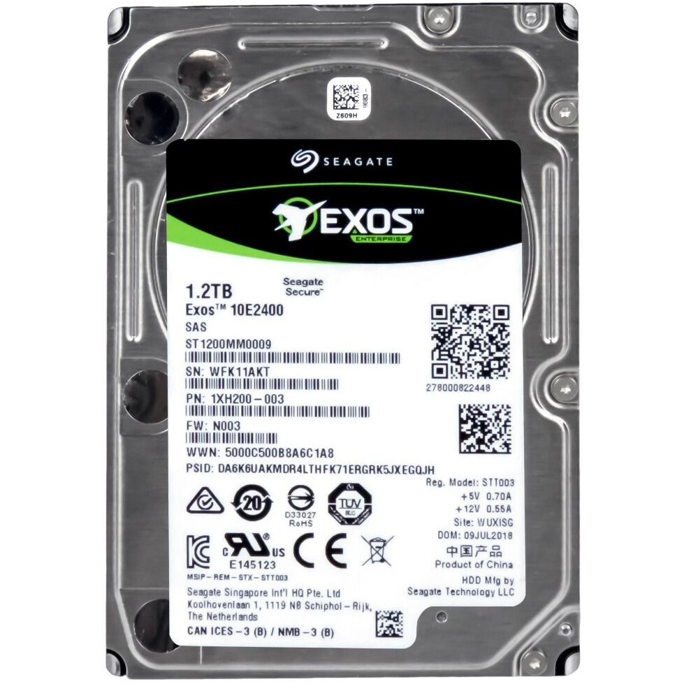 Жёсткий диск 8TB SATA-III Seagate Exos 7E10 (ST8000NM017B): купить
