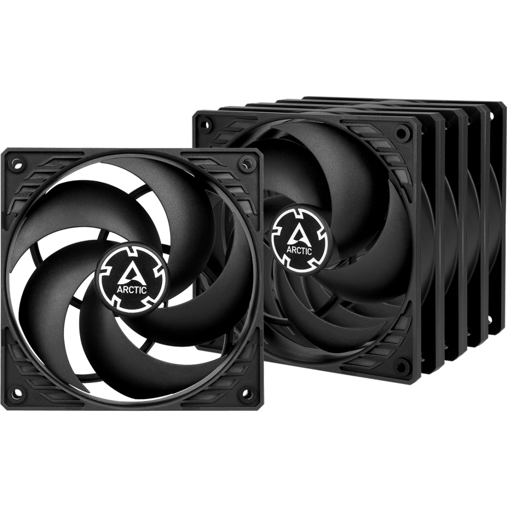 Вентилятор для корпуса Arctic Cooling P12 Black/Black Value pack - ACFAN00135A