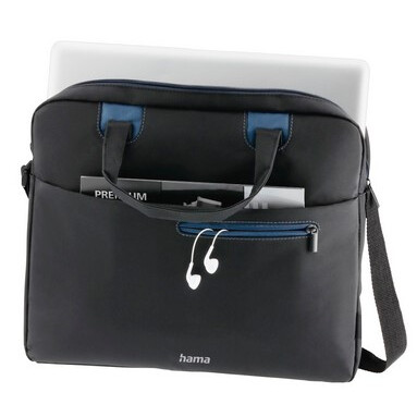 Сумка для ноутбука HAMA Sydney Black/Blue (H-216519) - 00216519 - фото 2