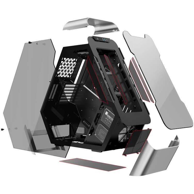 Корпус Jonsbo TR03-G Silver - фото 5