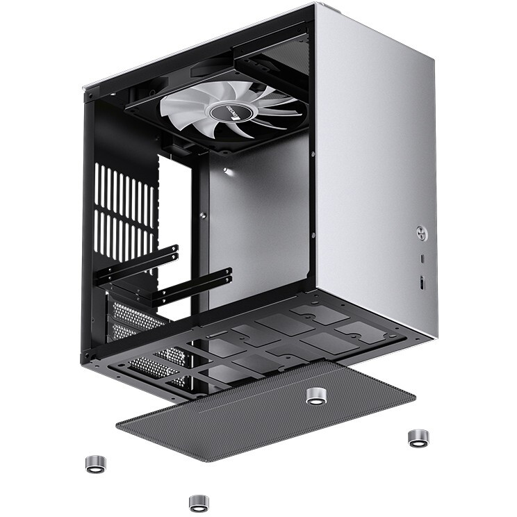 Корпус Jonsbo T8 Plus Silver - фото 7