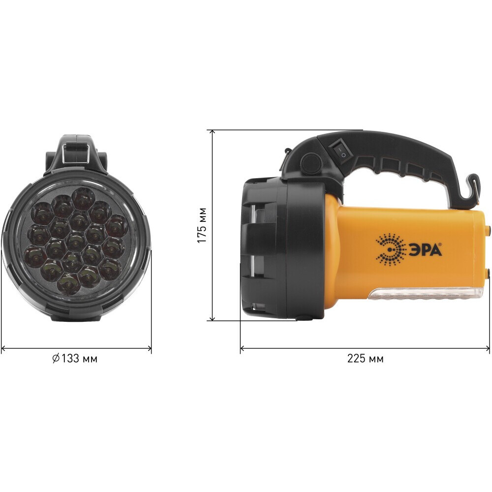 Фонарь-прожектор ЭРА PA-601 - Б0031036 - фото 6