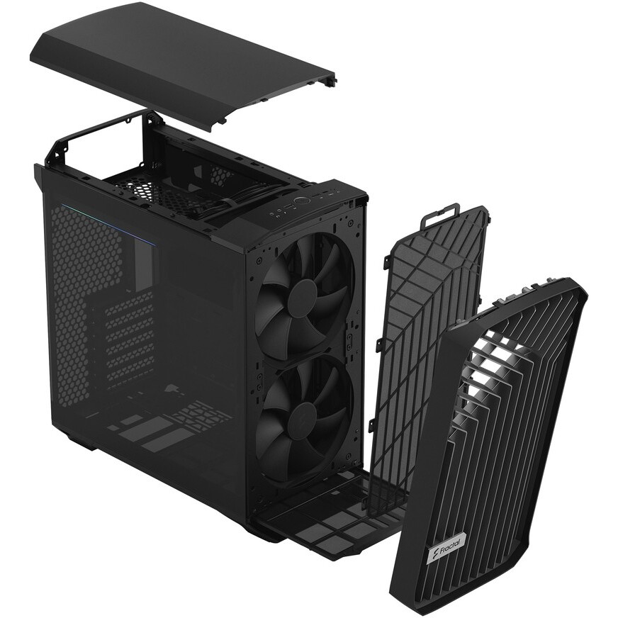 Корпус Fractal Design Torrent Compact Black TG Dark Tint - FD-C-TOR1C-01 - фото 9