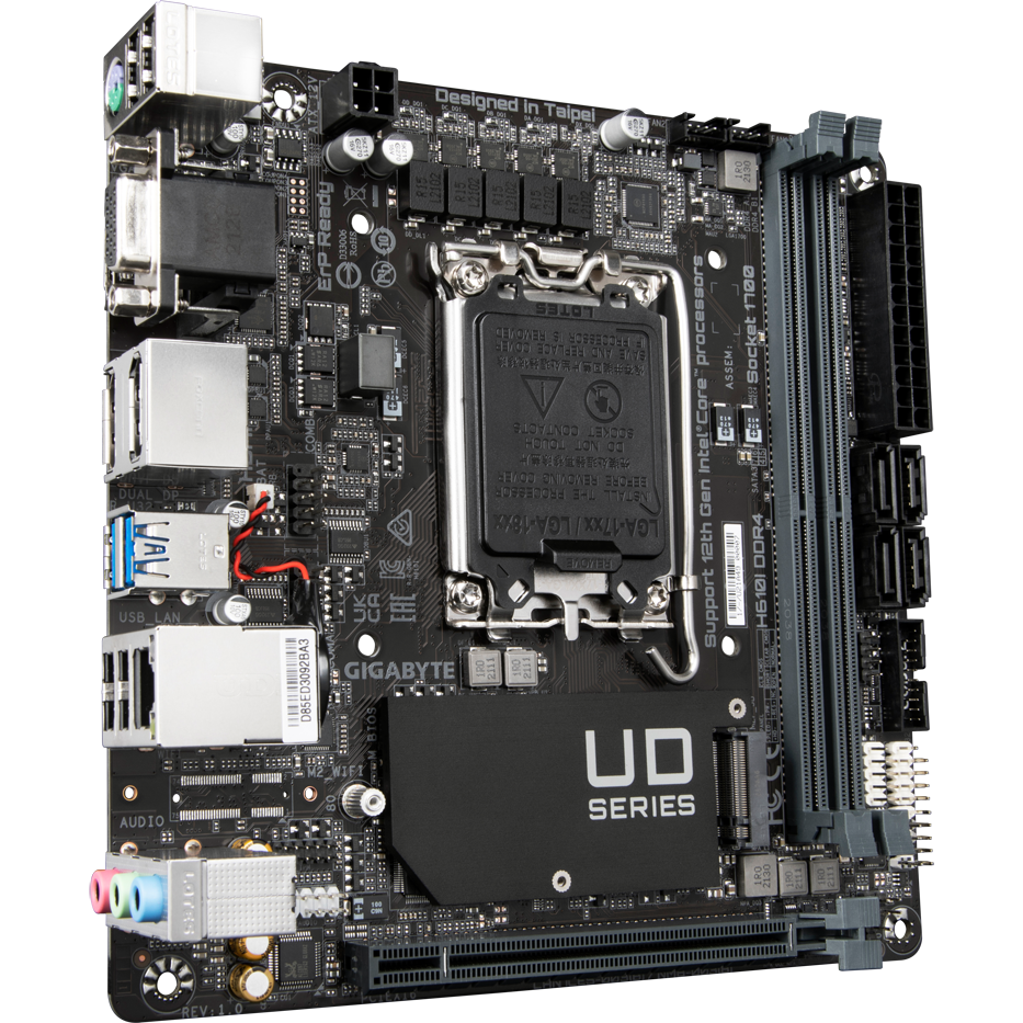 Материнская плата Gigabyte H610I DDR4 - фото 2