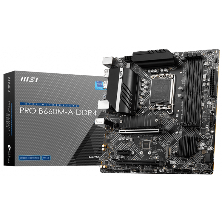 Материнская плата MSI PRO B660M-A DDR4 - фото 5
