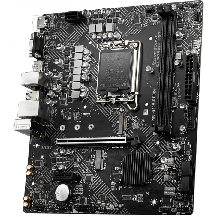 Материнская плата MSI PRO H610M-G DDR4 - фото 2