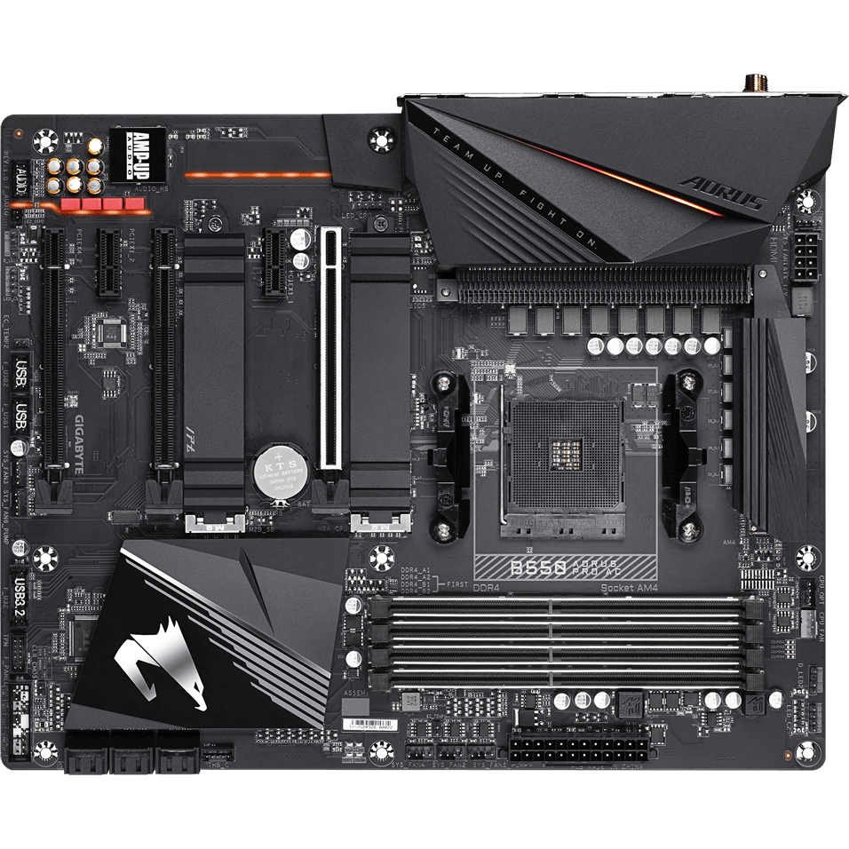Материнская плата Gigabyte B550 AORUS PRO AC OEM
