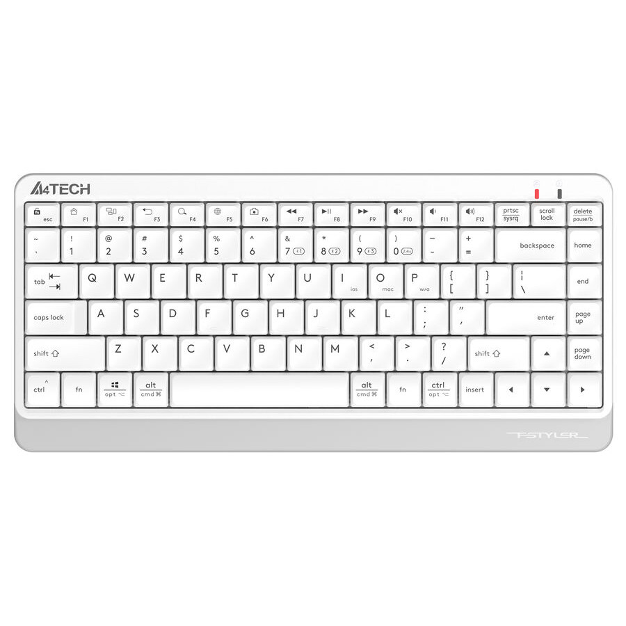 Клавиатура A4Tech Fstyler FBK11 White