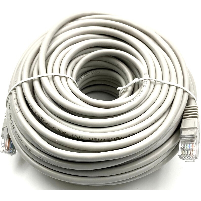 Патч-корд Buro UTP-5E-30M-G, 30м