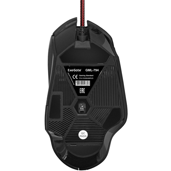 Мышь ExeGate GML-794 Black - EX289488RUS - фото 4