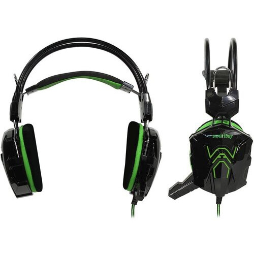 Гарнитура SmartBuy Rush Snake Black/Green (SBHG-1200) - фото 2