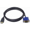 Кабель HDMI (M) - VGA (M), 1.8м, KS-IS KS-440