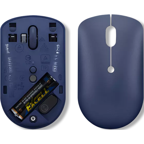 Мышь Lenovo 540 USB-C Wireless Compact Abyss Blue - GY51D20871 - фото 6