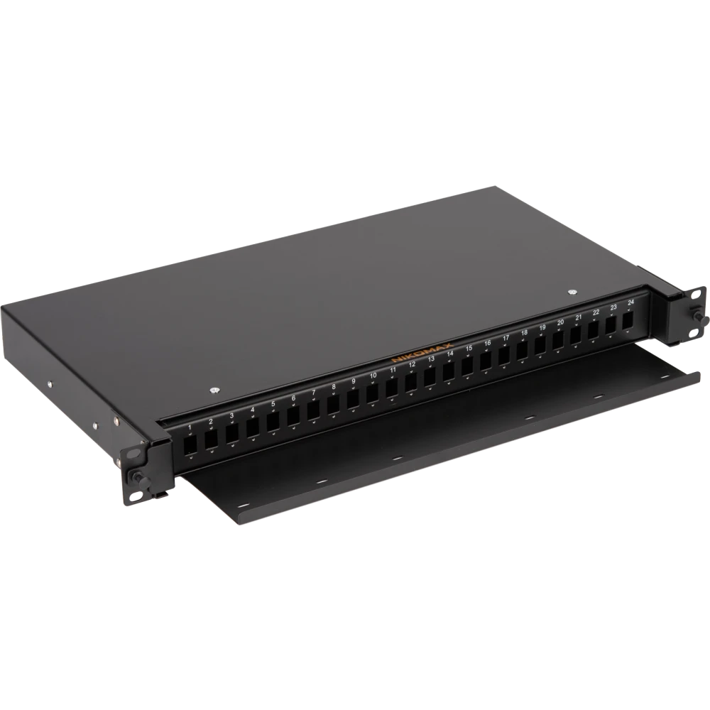 Оптический кросс NIKOMAX NMF-RP24SC-TS-P1-1U-BK - фото 2