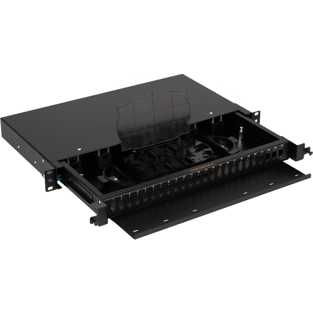 Оптический кросс NIKOMAX NMF-RP24SC-TS-P1-1U-BK - фото 4