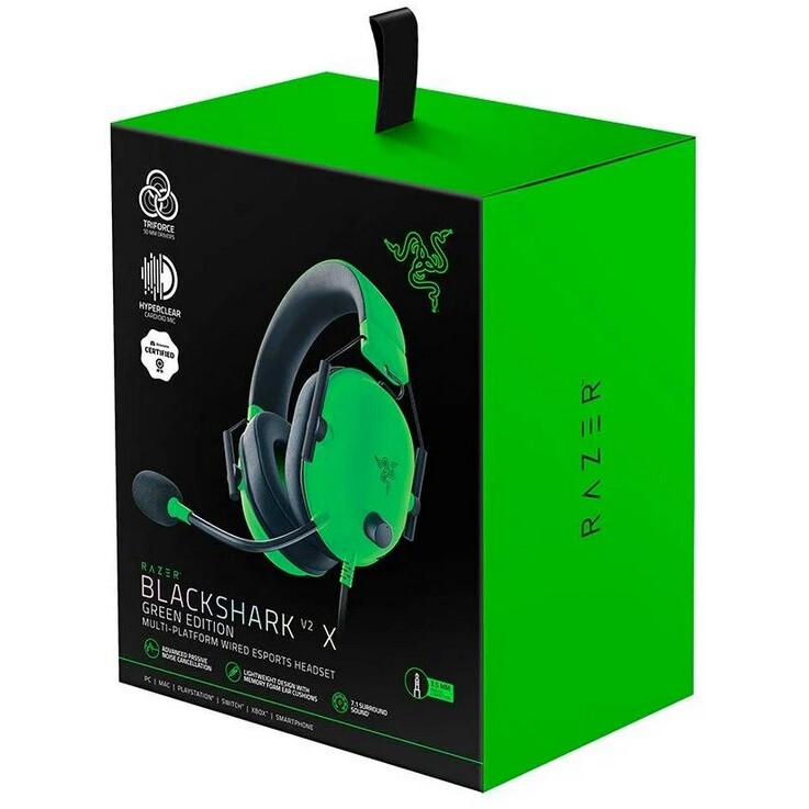 Гарнитура Razer Blackshark V2 X Green - RZ04-03240600-R3M1 - фото 5