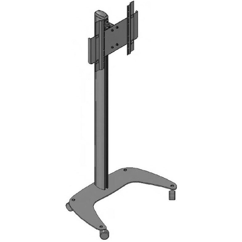 Стойка SMS 1450. Стойка для монитора напольная. Стойка для двух мониторов напольная. Мобильная стойка.