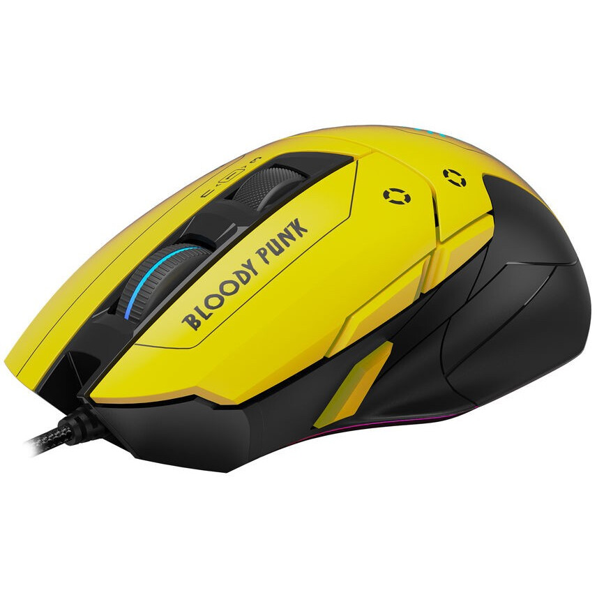 Мышь Bloody W70 Max Punk Yellow/Black - фото 6