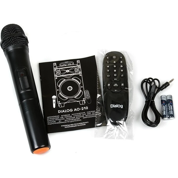 Портативная акустика Dialog AO-210 Black - фото 2