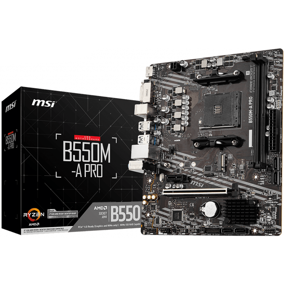 Материнская плата MSI B550M-A PRO - фото 4