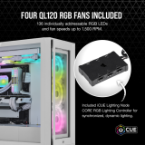 Корпус Corsair iCUE 5000X RGB QL White (CC-9011233-WW)