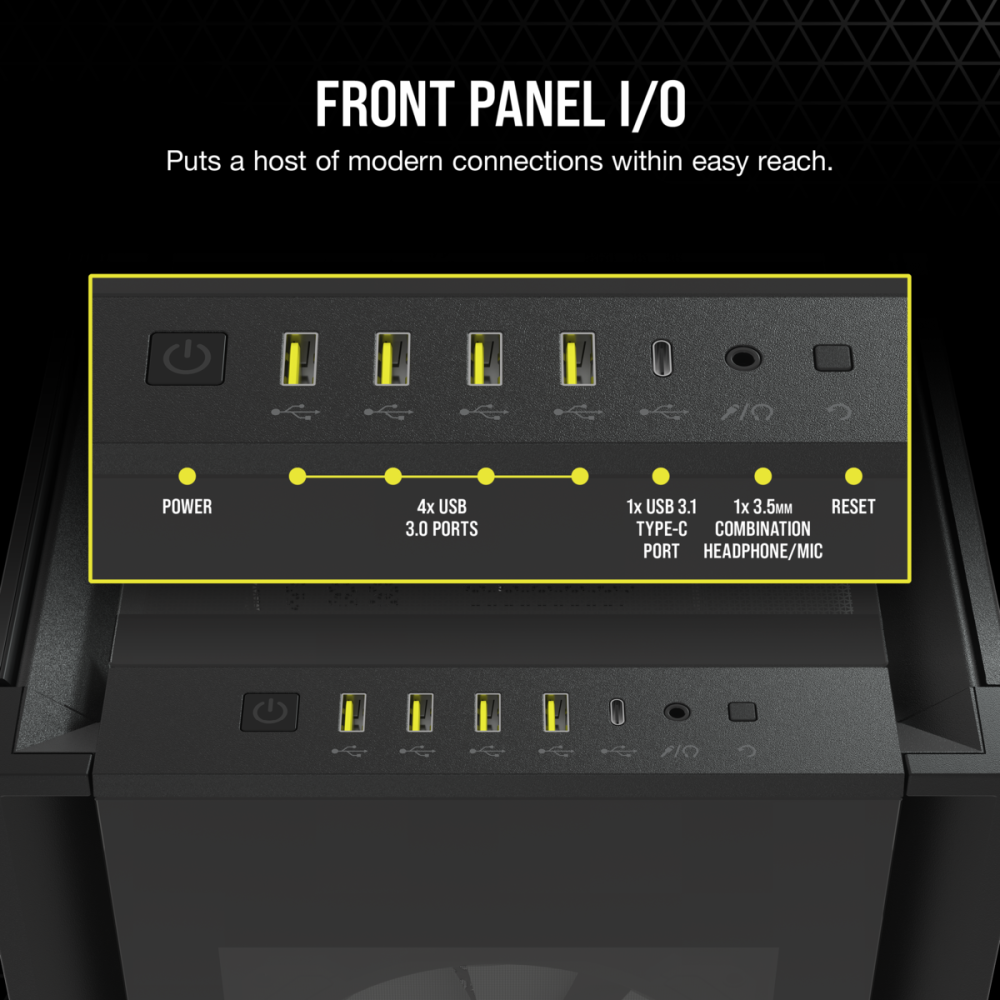 Корпус Corsair iCUE 7000X RGB Black (CC-9011226-WW) - фото 13