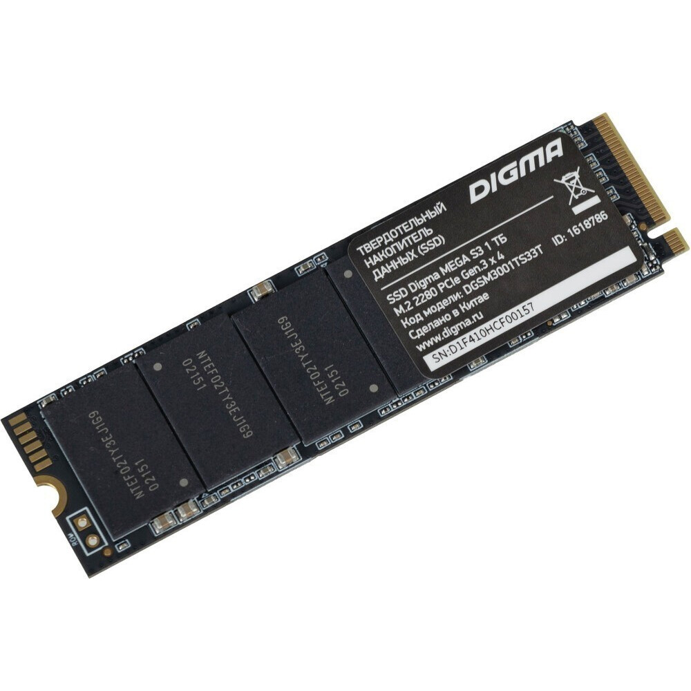 Накопитель SSD 1TB Digma Mega S3 (DGSM3001TS33T)