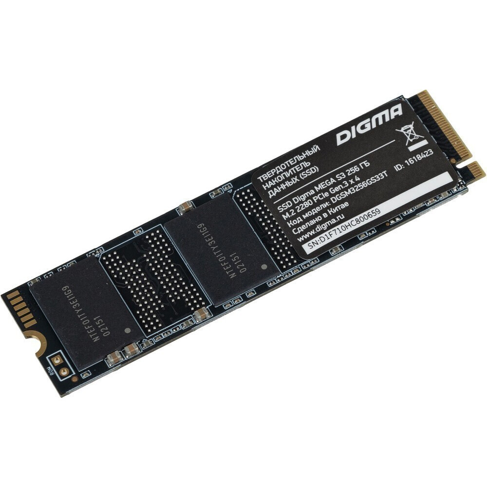 Накопитель SSD 256GB Digma Mega S3 (DGSM3256GS33T)
