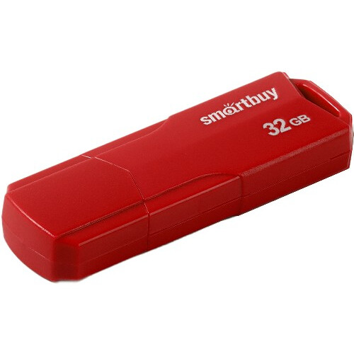 USB Flash накопитель 32GB SmartBuy Clue Red (SB32GBCLU-R)