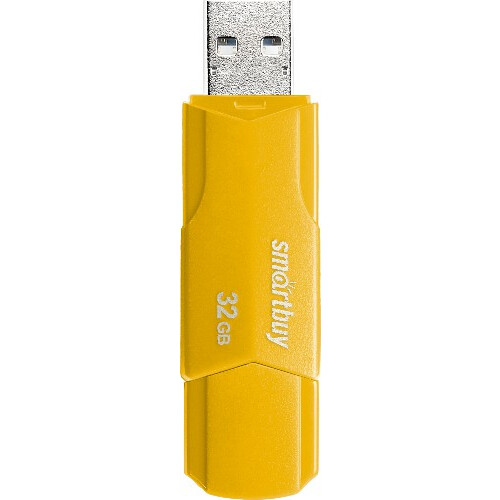 USB Flash накопитель 32Gb SmartBuy Clue Yellow (SB32GBCLU-Y) - фото 4