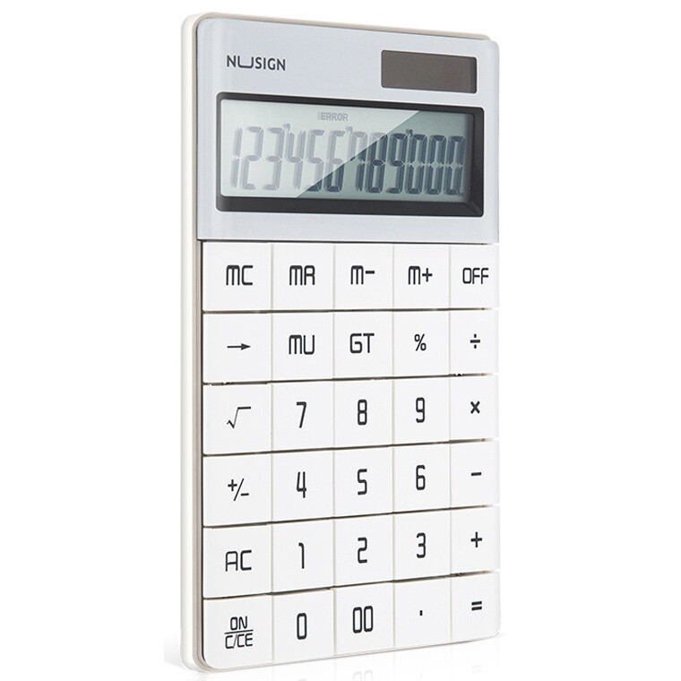 Калькулятор Deli Nusign ENS041 White - ENS041WHITE