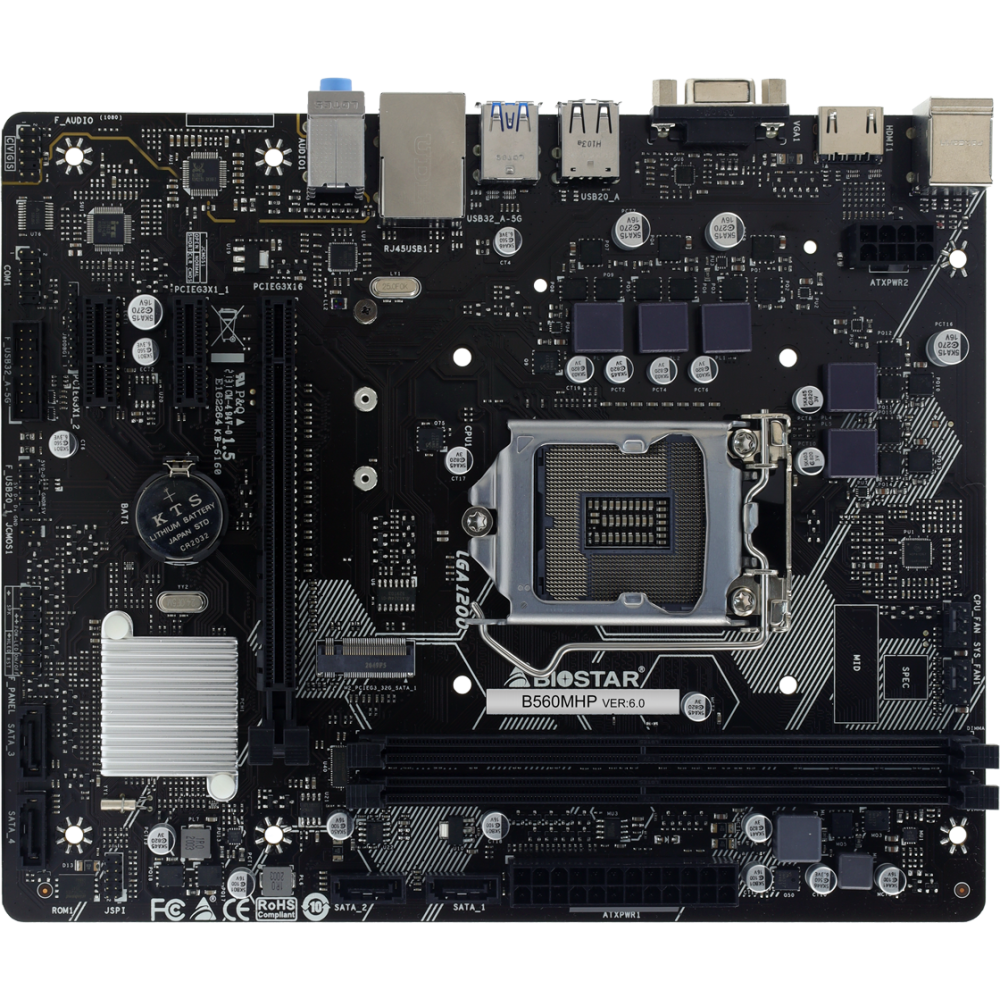 Купить материнскую плату Biostar B560MHP в интернет магазине Регард ...