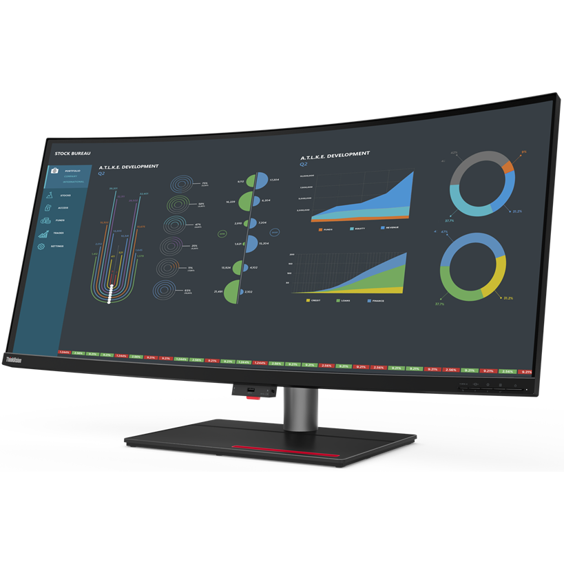 Монитор Lenovo 40" ThinkVision P40w-20 (62C1GAT6EU) - фото 3