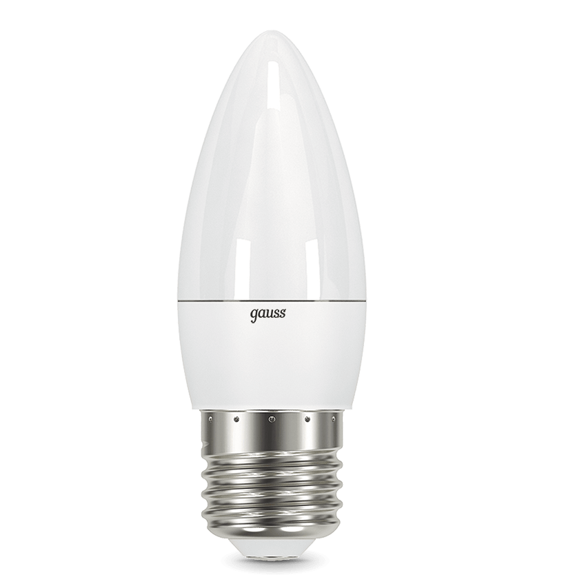 Светодиодная лампочка Gauss Candle 3000K (9.5 Вт, E27)