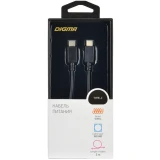 Кабель USB Type-C - USB Type-C, 2м, Digma PD-60W-2M