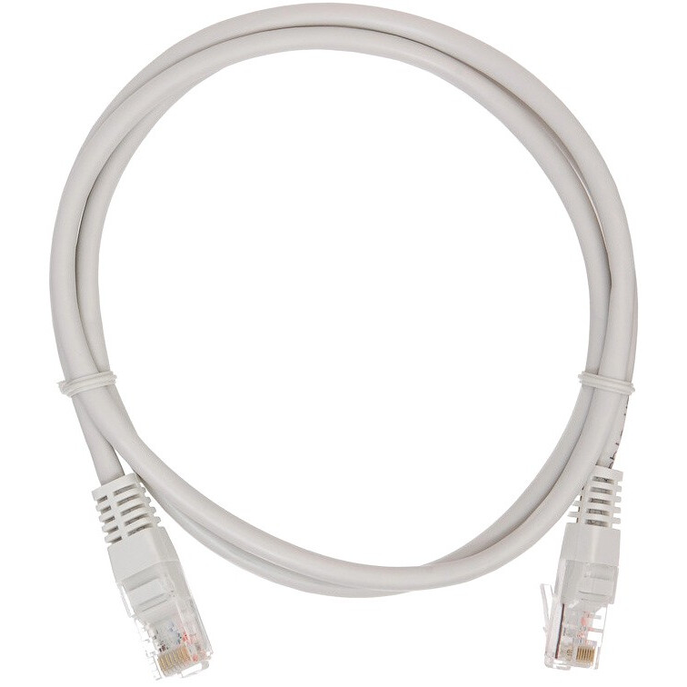 Патч-корд NETLAN EC-PC4UD55B-100-GY-10, 10м, 10 шт.