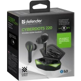 Гарнитура Defender CyberDots 220 Black (63220)