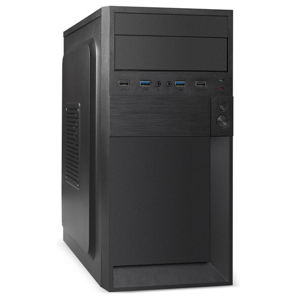 Корпус ExeGate BAA-105U2-01-AAA400 Black - EX291146RUS