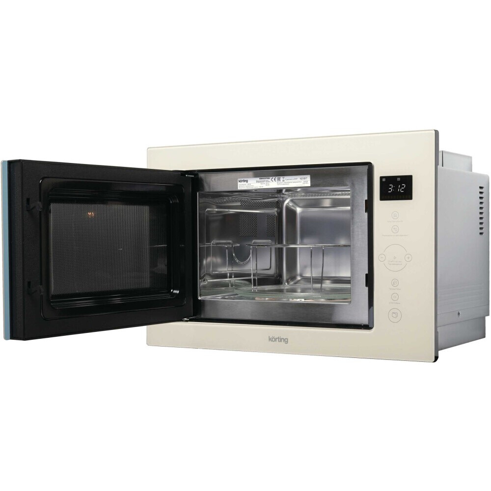 Встраиваемая микроволновая печь Korting KMI 825 TGB - фото 4