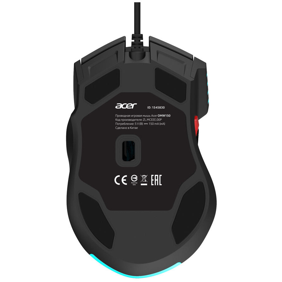 Мышь Acer OMW150 Black - ZL.MCEEE.00P - фото 6